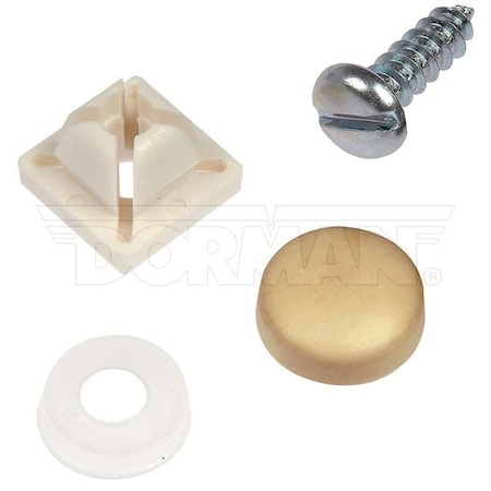 Motormite LICENSE PLATE FASTENERS- NO. 12 X 3/4 IN 45979